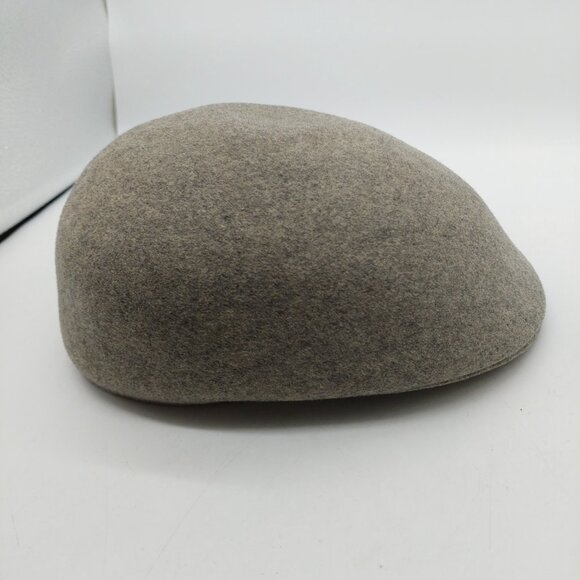 Totes Mens Gray Size Medium Newsboy Hat Cabbie Made in USA - Picture 2 of 9